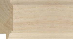 Moulding - 89x29mm Raw Obeche