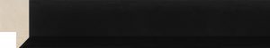 Moulding - 30x18mm - Black
