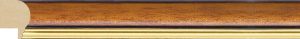 Moulding - 22x17mm - Walnut and Gold