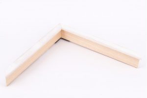 Deep Rebate Moulding- Open Grain White 15x36mm