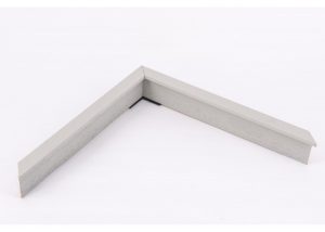 Slim Open Grain Light Grey Box Moulding 36x15mm
