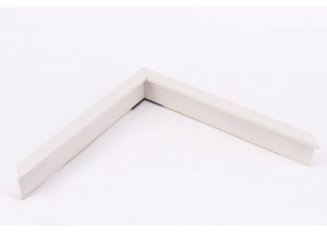Slim Open Grain White Grey Box Moulding 36x15mm