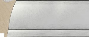 Moulding - 70x30mm Scoop Silver
