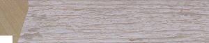 Moulding - 35x23mm - Bevelled Rustic White