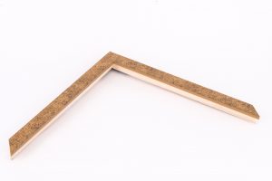 Small Box Moulding- Spotted Warm Gold