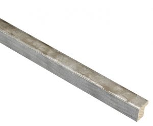 19x21mm 'Motif' Tarnished Silver