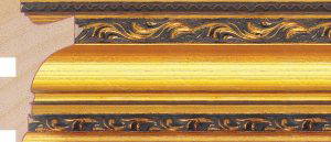 Moulding - 72x42mm - Gold