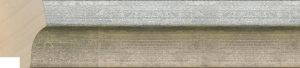 Moulding - Palermo 40x27mm - Silver