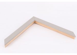 Open Grain Light Grey Finish on 22mm Small Box Moulding