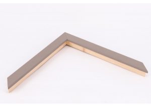 Open Grain Taupe Finish on 22mm Small Box Moulding