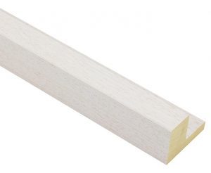 25x39mm 'Bloc' White Washed FSC 100%