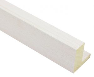 25x59mm 'Bloc' White Washed FSC 100%