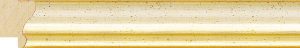 Moulding - Ancona 27x20mm Ivory and Gold
