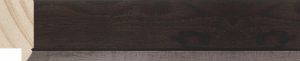 Moulding - 34x19mm Wenge with Silver Sight Edge