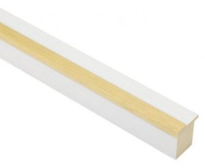 29mm 'Aalto' Natural & White