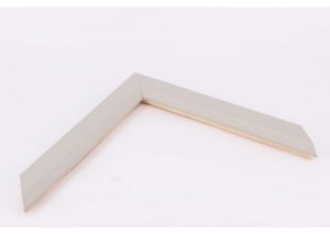 Open Grain Light Grey 30mm wide Moulding with Bevel Front Edge