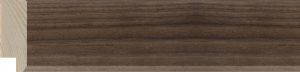 Moulding - 40x15mm Brown Stained Pine