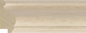 Moulding - 66x31mm Reverse Scoop Raw Obeche