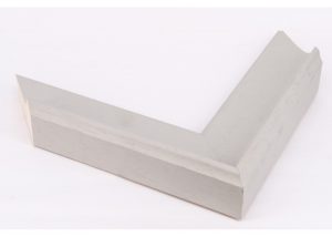 Open Grain Light Grey Contemporary Scoop Moulding