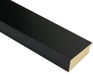 77mm 'Jet' Brushed Gloss Black FSC 100%