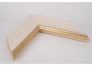 Traditional Shaped Vellum + Gold Lip
