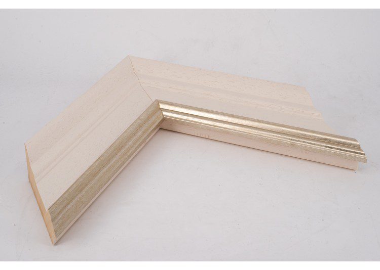 Traditional Shaped Vellum + Silver Lip Yorks Framing