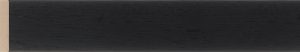 Moulding - 29x5mm - Open Grain Black Fillet