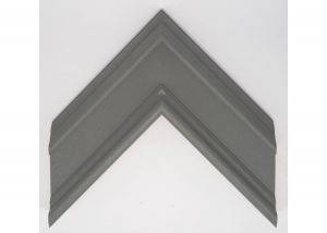 Open Grain Dark Grey Contemporary Reverse Moulding
