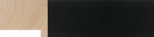 Moulding - 41x52mm - Black Veneer