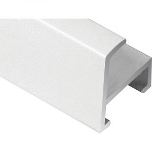 7mm 'Aluminium AP03'  White Matt