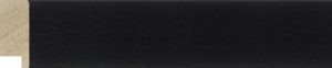 Moulding - Create 35x15mm Flat Black Open Grain