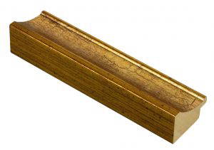 35mm 'Leonardo' Craqueleur Gold