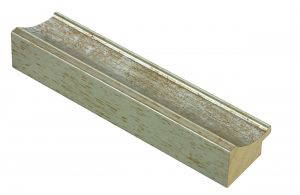 35mm 'Leonardo' Craqueleur Silver