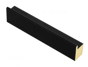 30mm deep 'Floater' Matt Black Smooth 8mm rebate FSC 100%