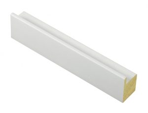 30mm deep 'Floater' Matt White Smooth 8mm rebate FSC 100%