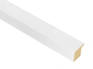 25mm 'Mono' Matt White FSC 100%