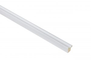 18mm 'Langham Mono' Matt White