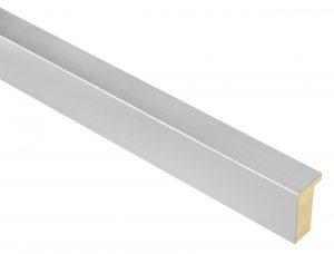 20mm 'Trocadero' Satin Silver