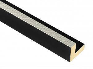 12mm 'Memento' Matt Black SSE 21mm rebate FSC 100%
