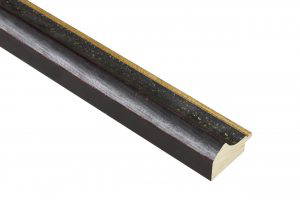 48mm 'Fino' Antique Black/Gold