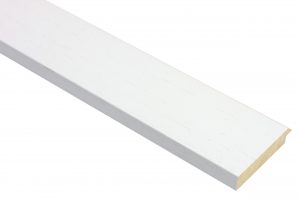 70mm 'White Wash Slips' White Open Grain FSC 100%