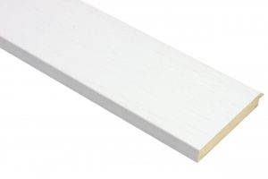 94mm 'White Wash Slips' White Open Grain FSC 100%