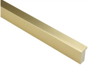 20x35mm 'Horton' Brushed Brassy Gold