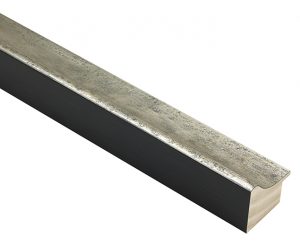 41mm 'Myla' Beaten Silver FSC 100%