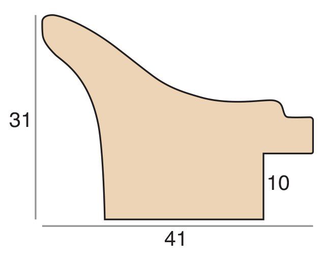 41mm 'Sorrento' Black GSE Yorks Framing