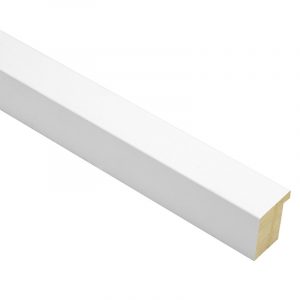 30mm 'Mono' Matt White FSC 100%