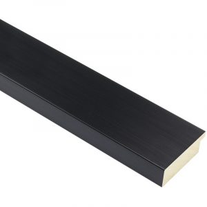 58mm 'Orbit' Brushed Black