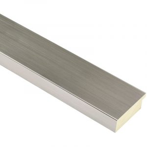 58mm 'Orbit' Brushed Pewter