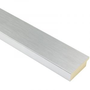 58mm 'Orbit' Brushed Silver