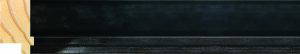 Athens Moulding – 30x20mm – Black Slate with Pewter Lip